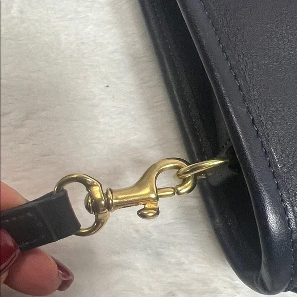 Vintage Coach Basic Bag 9455 Black Excellent Condition! - Picture 9 of 16